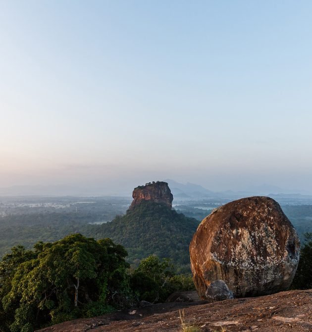 beautiful-scenic-view-of-rock-on-mountain-and-clea-2023-11-27-05-32-30-utc