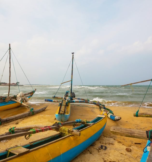 Boat on Sri Lanka